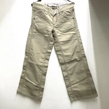 239 UNIQLO 보이프렌드 배기 팬츠 치노 팬츠 베이지 64cm