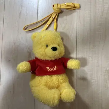 푸우 스트랩 봉제 인형