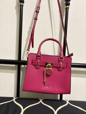 MICHAEL KORS 핑크 숄더백 신구