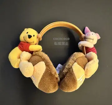 디즈니랜드 시 곰돌이 푸 귀도리