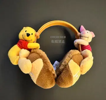 디즈니랜드 시 곰돌이 푸 귀도리