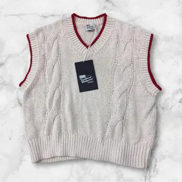 M803 MACKINTOSH 새상품 케이블 짜임 슬리브리스 베스트