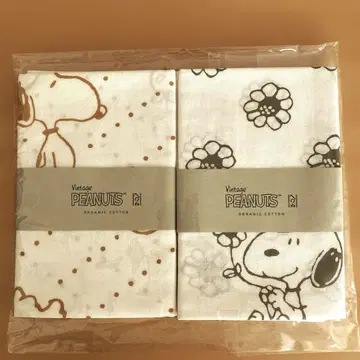 스누피 카마와누 수건 2장 세트