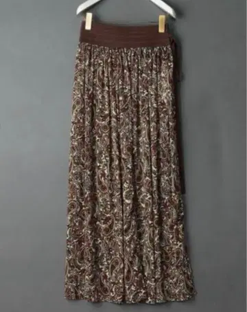 roku 6 PAISLEY MAXI SKIRT 맥시 스커트