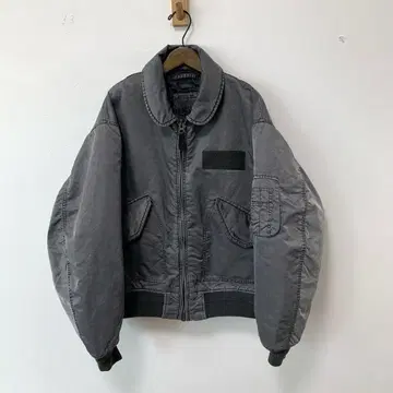 FIDELITY vintage wash flight jacket L