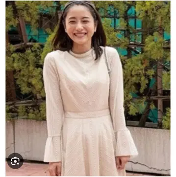 셀포드 자카드 레이스 원피스 38 CELFORD 이시하라 사토미