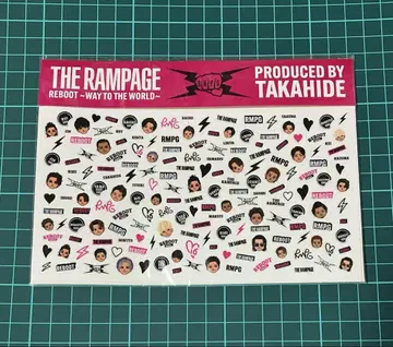 THE RAMPAGE 스즈키 타카히데 멘프로 네일 씰