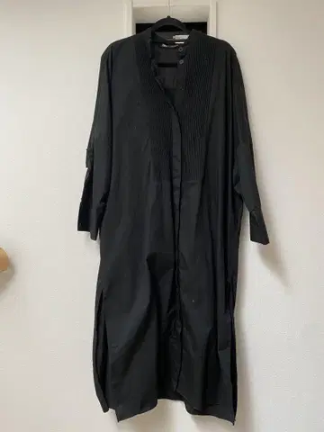ZARA 긴팔 셔츠 원피스 블랙