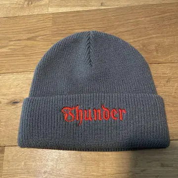 새상품 thunder trucks 비니 script cuff beanie