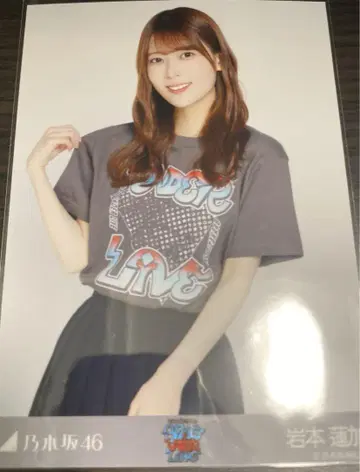 노기자카46 39thSG 언더 라이브 T셔츠 브로마이드 이와모토 렌카 츄