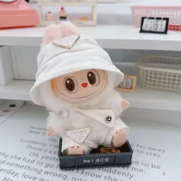 [러브브 봉제인형용 의류 세트] 오버롤 햇