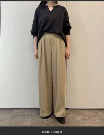 Jena espace merveilleux 트로미 2 와이드 팬츠