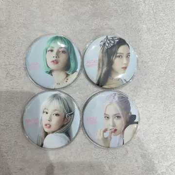 BLACKPINK 핀 배지 세트 4개