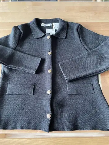 미사용 새상품 ZARA 블랙 자켓 M