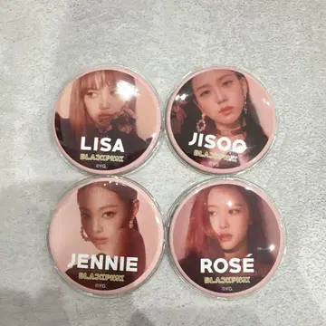BLACKPINK 핀 배지 4개 세트