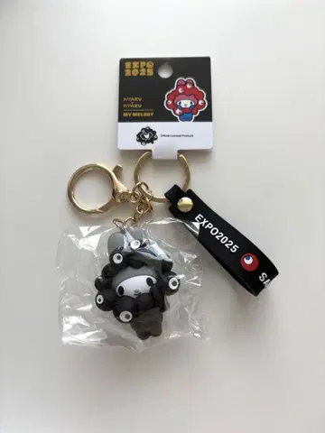 만박 산리오 [ 마이멜로디 ] 블랙 미야쿠미야쿠 변신 키링