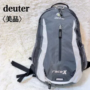 컨디션 최상 도이터 레이스X 백팩 그레이 통기성 우수 아웃도어