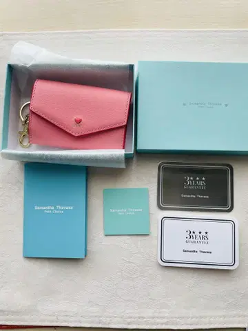 [ 새상품 ] 사만다 타바사 하트 러브레터 미니 지갑