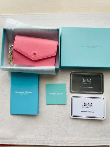 [ 새상품 ] 사만다 타바사 하트 러브레터 미니 지갑