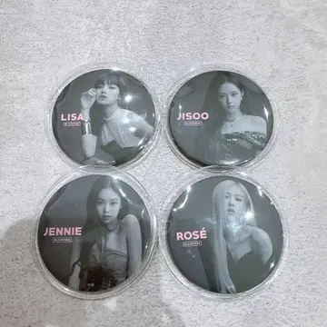BLACKPINK 핀 배지 세트 4개