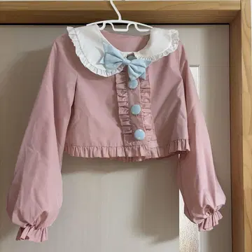 ToAlice 투앨리스 자켓 곰돌이 귀 핑크