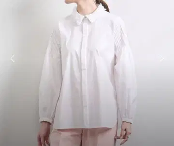 유나이티드 애로우즈 2way 블라우스 화이트