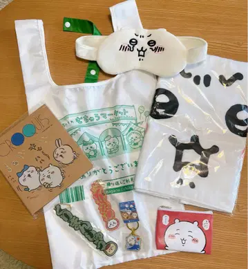치이카와 페이스 타월 안대 등 여러가지 8점 세트