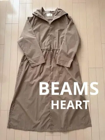 BEAMS HEART 롱 코트 윈드브레이커