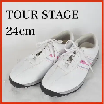 O6206*TOUR STAGE*골프화*24cm*화이트