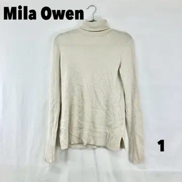 W0578S Mila Owen 터틀넥 니트 스웨터