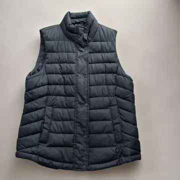 Gap 블랙 다운 베스트 M