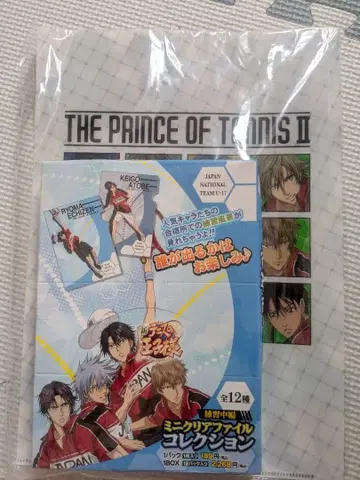 신 테니스의 왕자님 미니 클리어 파일 컬렉션 연습 중 편