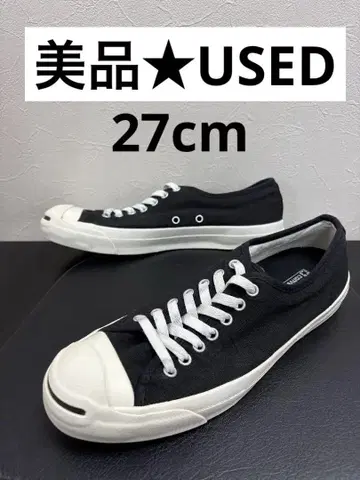 USED JACK PURCELL 컨버스 잭 파셀 캔버스 블랙