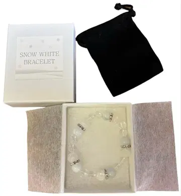 새상품 SNOWWHITEBRACELET 팔찌