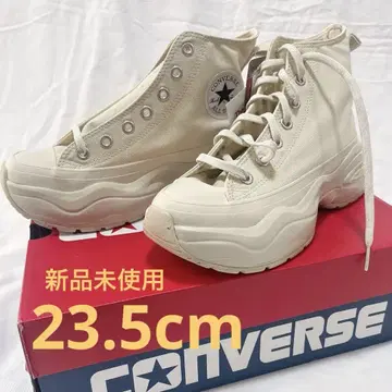 새상품 CONVERSE 23.5cm 통굽 스니커즈 ALL STAR