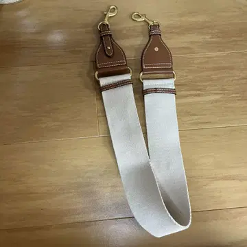 캔버스 숄더 스트랩 베이지