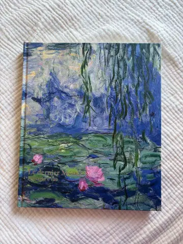 Le dernier Monet 모네 수련의 시간 공식 도록 클로드 모네