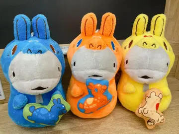 외출 상어 x RODY 봉제 인형 마스코트 전 3종 모리 한정품