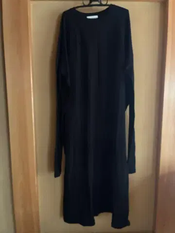maried'or 블랙 긴팔 티셔츠 원피스