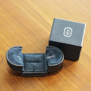 해리 윈스턴 상자 빈 박스 반지용 HW HARRY WINSTON 새상품급