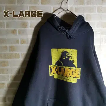 엑스라지 후드티 네이비 풀오버 러시아제