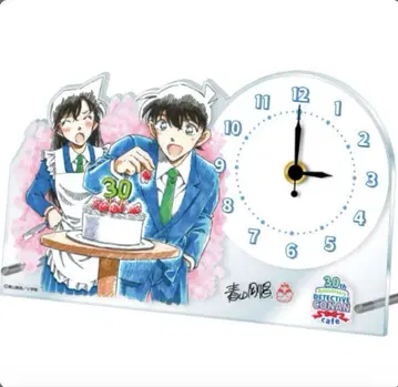 명탐정 코난 30주년 아크릴 시계