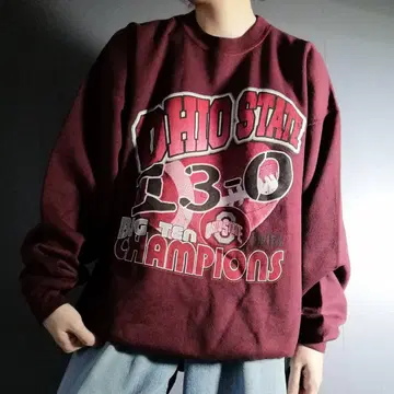 헤인즈 칼리지 맨투맨 오하이오 OHIO STATE 트레이닝복 XL