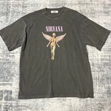 PUBLUX. NIRVANA IN UTERO 티셔츠 L 사이즈