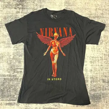 NIRVANA IN UTERO T셔츠 사이즈 L