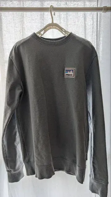 patagonia 그레이 맨투맨