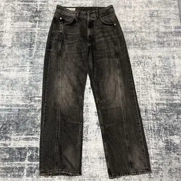 ZARA 심 디테일 배기 데님 팬츠 JP30