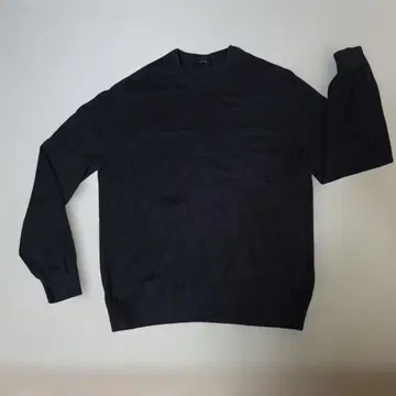 Armani Exchange 다크 블루 V넥 스웨터