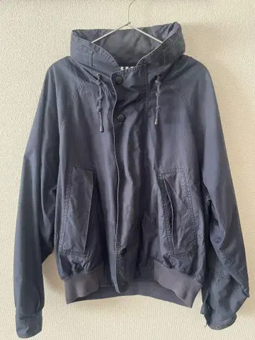 nautica 후드 부착 자켓 L 다크 그레이