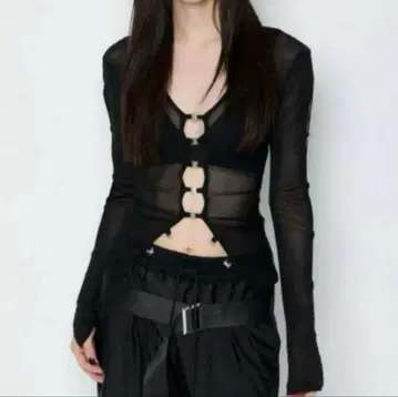 meltthelady sheer hook tops (black)